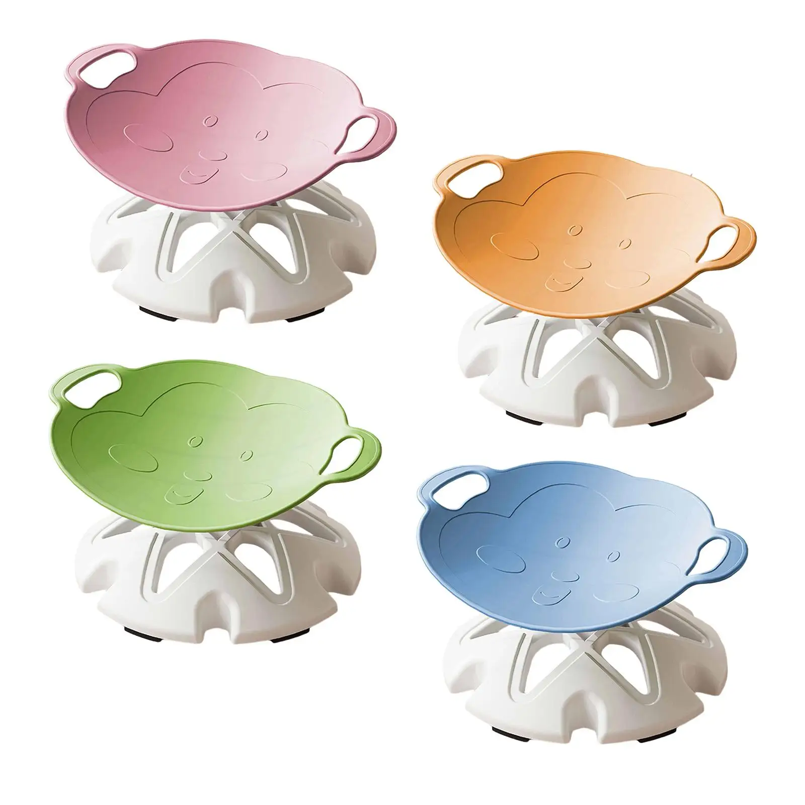 كرسي دوار للأطفال، مقعد لعبة مهدئة، لعبة الجلوس والدوارة سهلة التجميع، لعبة حسية للمراهقين والأطفال هدية عيد ميلاد