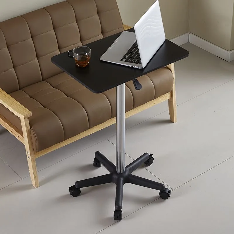 Computer desk, household mobile lifting table, small notebook bedside tablesimple workbenchlive side table