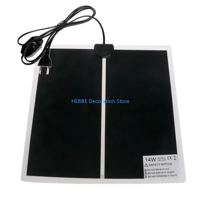 B0KC Heating Pad Heater Mat Terrarium Warmer Heating Mat 5W 7W 14W 20W 28W for Turtle Snake view 3