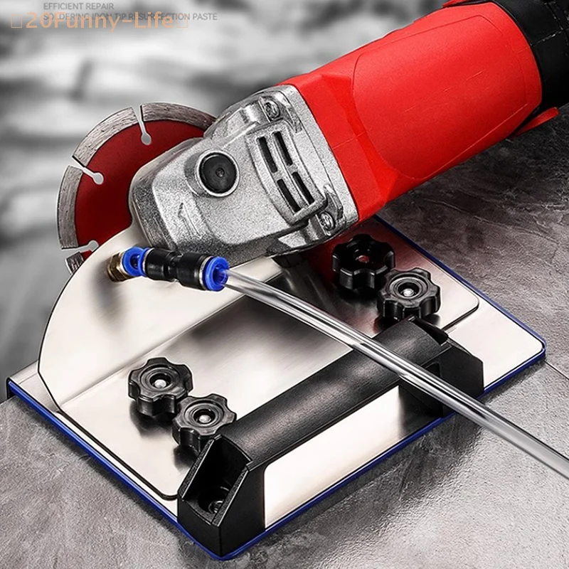 

1 шт., подставка для угловой шлифовальной машины 100 типов 45 ° Инструмент для резки фаски угловой плитки для резки керамического камня плитки