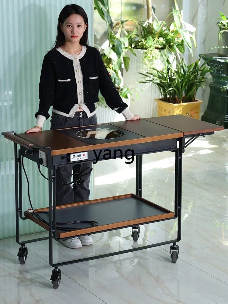 LH high-grade electric ceramic stove cooking car hotel restaurant cassette stove private room mobile heating hall car