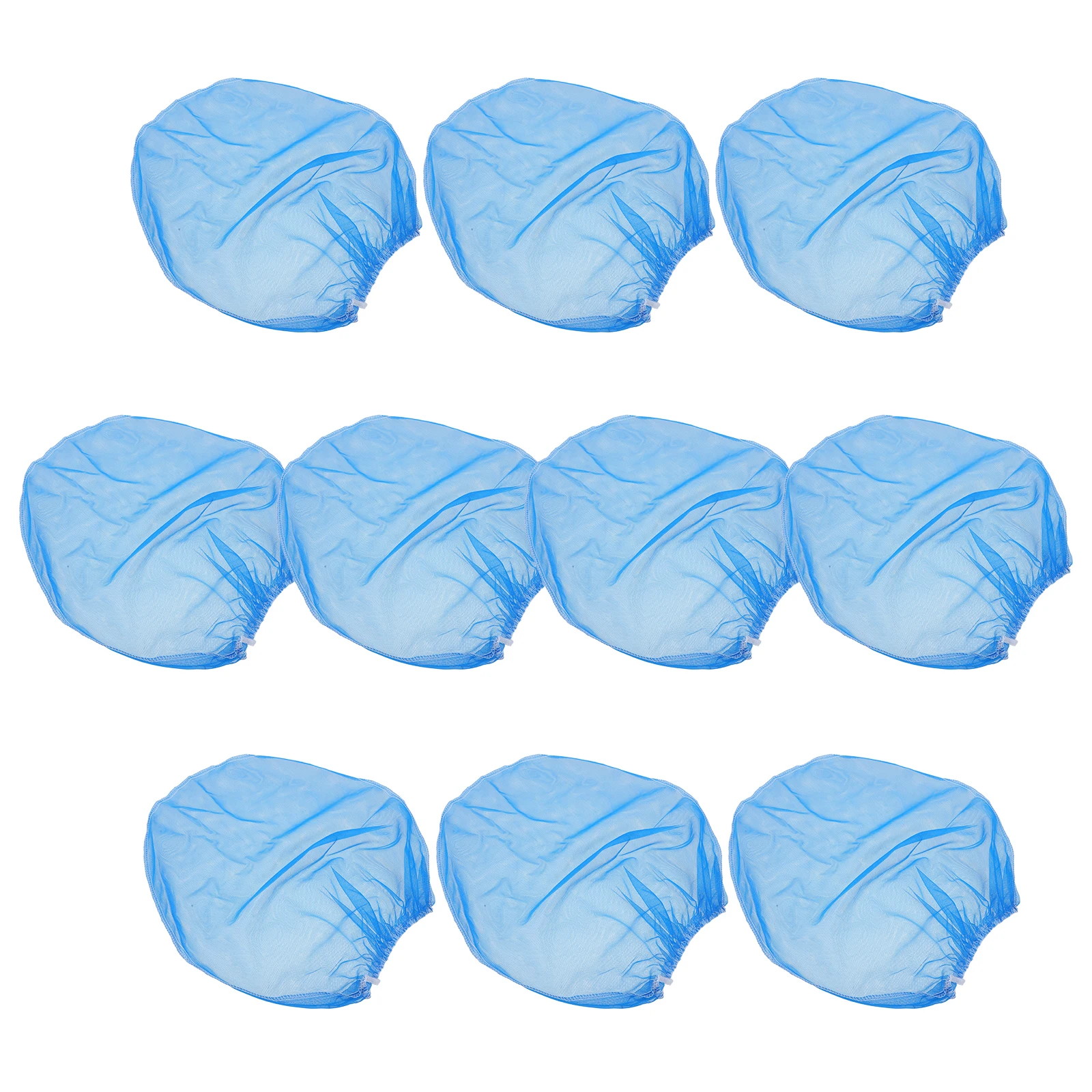 

12pcs Blue Paint Filter Bags 5 Gallon High Elastic Polyester Strainer Mesh Bag For Paint Inks Liquids Smooth Painting