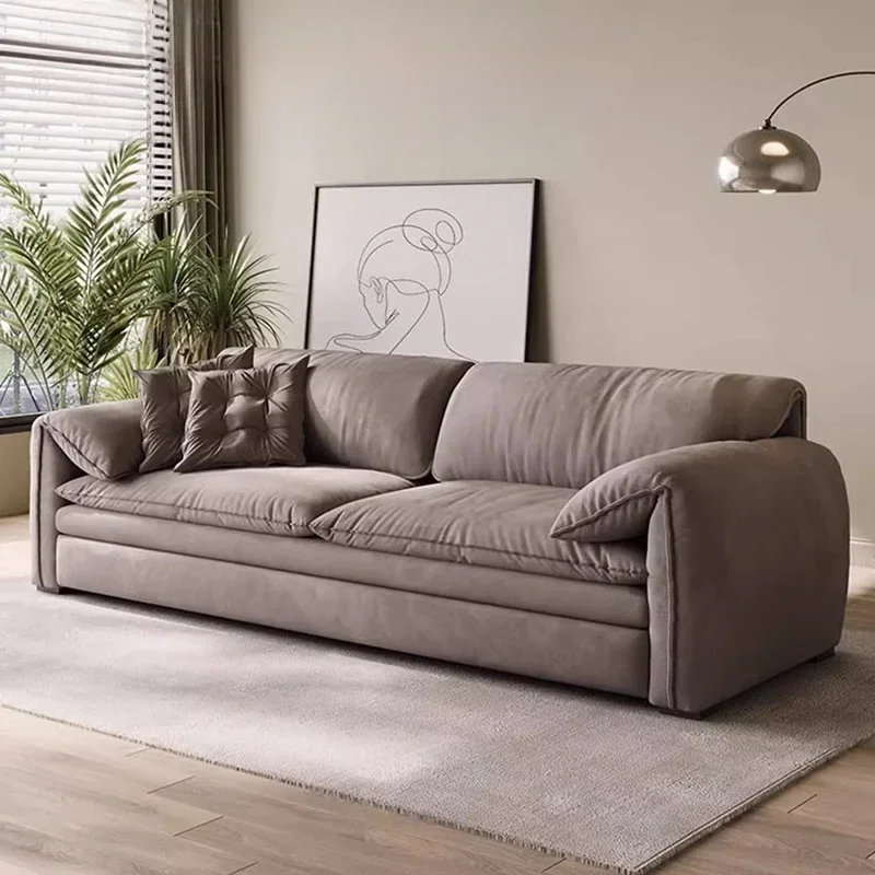 

Italian Simple Reclining Sofas Nordic Luxury Multifunction Retractable Living Room Sofas Chaise Home Furniture Sofa Cama FYRS