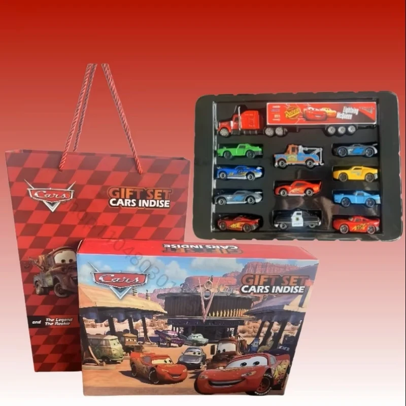 

Подарочная коробка автомобиля Disney Pixar, литой металл 6/10/12Usdie, модель игрушечного автомобиля Lightning McQueen Jackson, грузовик дяди, детская игрушка на день рождения