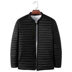 Chaqueta acolchada para hombre, abrigo con bolsillos y cremallera, estilo callejero, informal, para correr y hacer ejercicio, para Otoño e Invierno