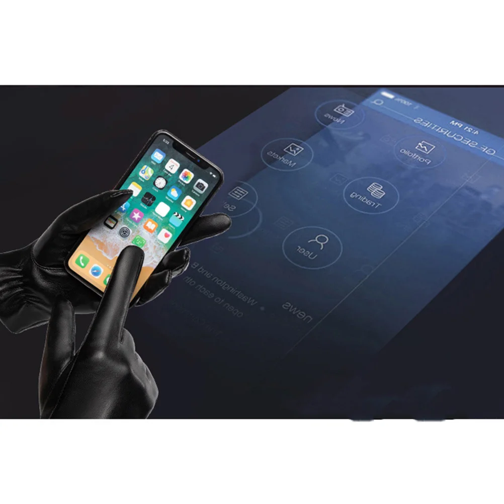 Durable Warm Gloves Screen Touch Windproof Winter Cold Protection Flexible Outdoor Sports Gift Warm Gloves