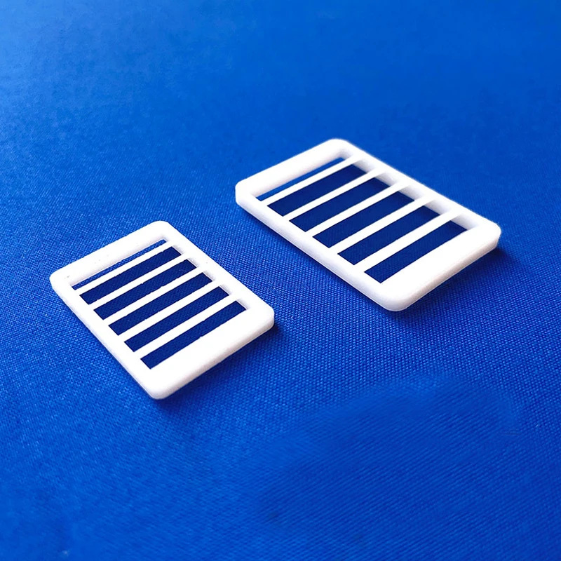 

10PCS RC Simulation Ship DIY Assembly Shutters Resin Blinds 24x17mm 32x22mm Model Window for Scale Boat Decoration Parts