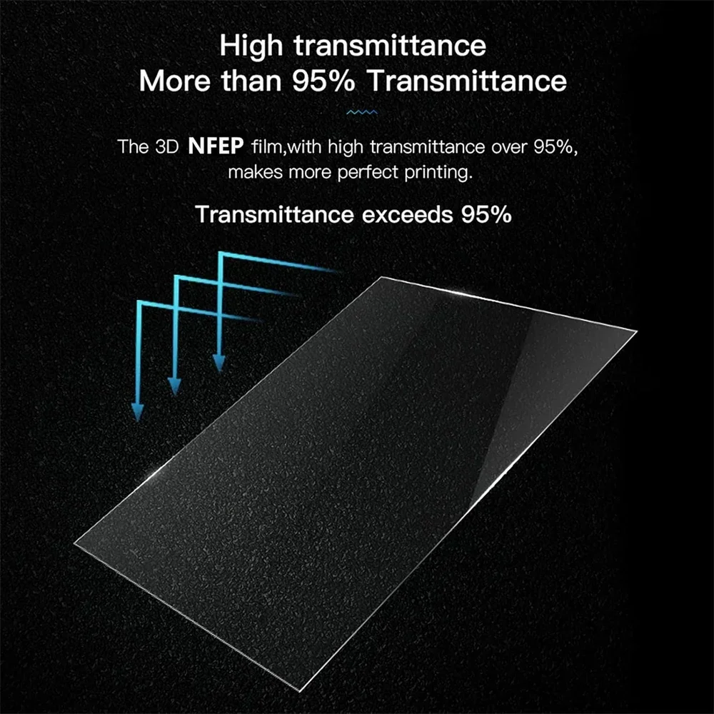 NFEP Film 10.1 inch 280x200x0.127mm PFA Film For UniFormation GK2/ GKtwo Saturn 4 Ultra 3D Printer Parts LCD Accessories