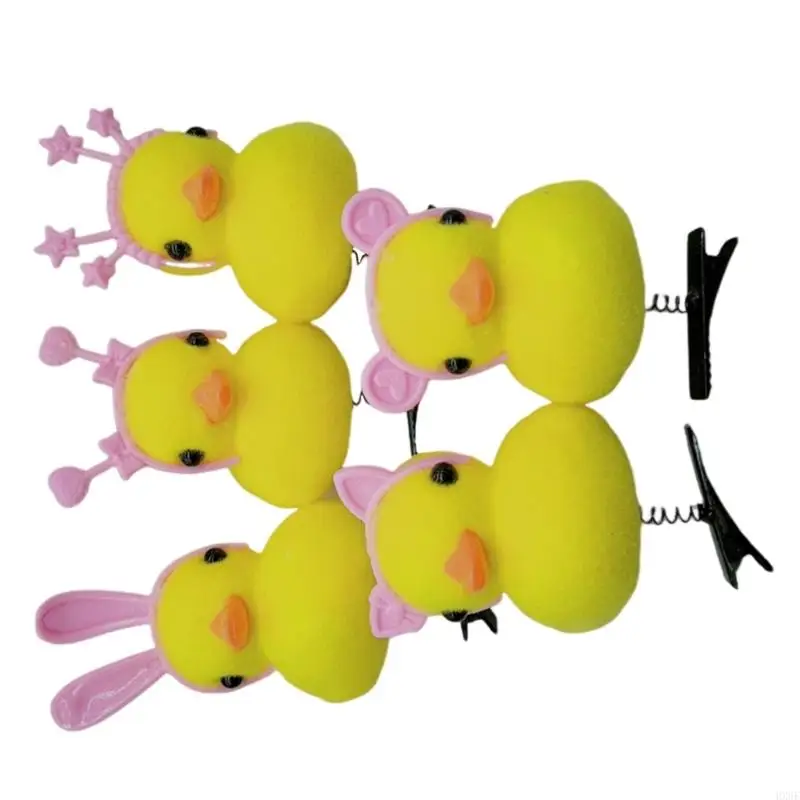 HX6F CUMPLEABLE PIEMBRA CUBRA NIÑOS CAREATE PATO AMARILLO PATINPIN PATOBILLO CLIP