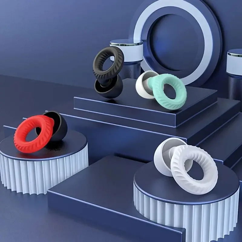 مكافحة الضوضاء سيليكون سدادة الأذن النوم الحد من الضوضاء الأذن التوصيل إلغاء عازلة للصوت الأذن المقابس مساعد السباحة تصفح مقاوم للماء #3