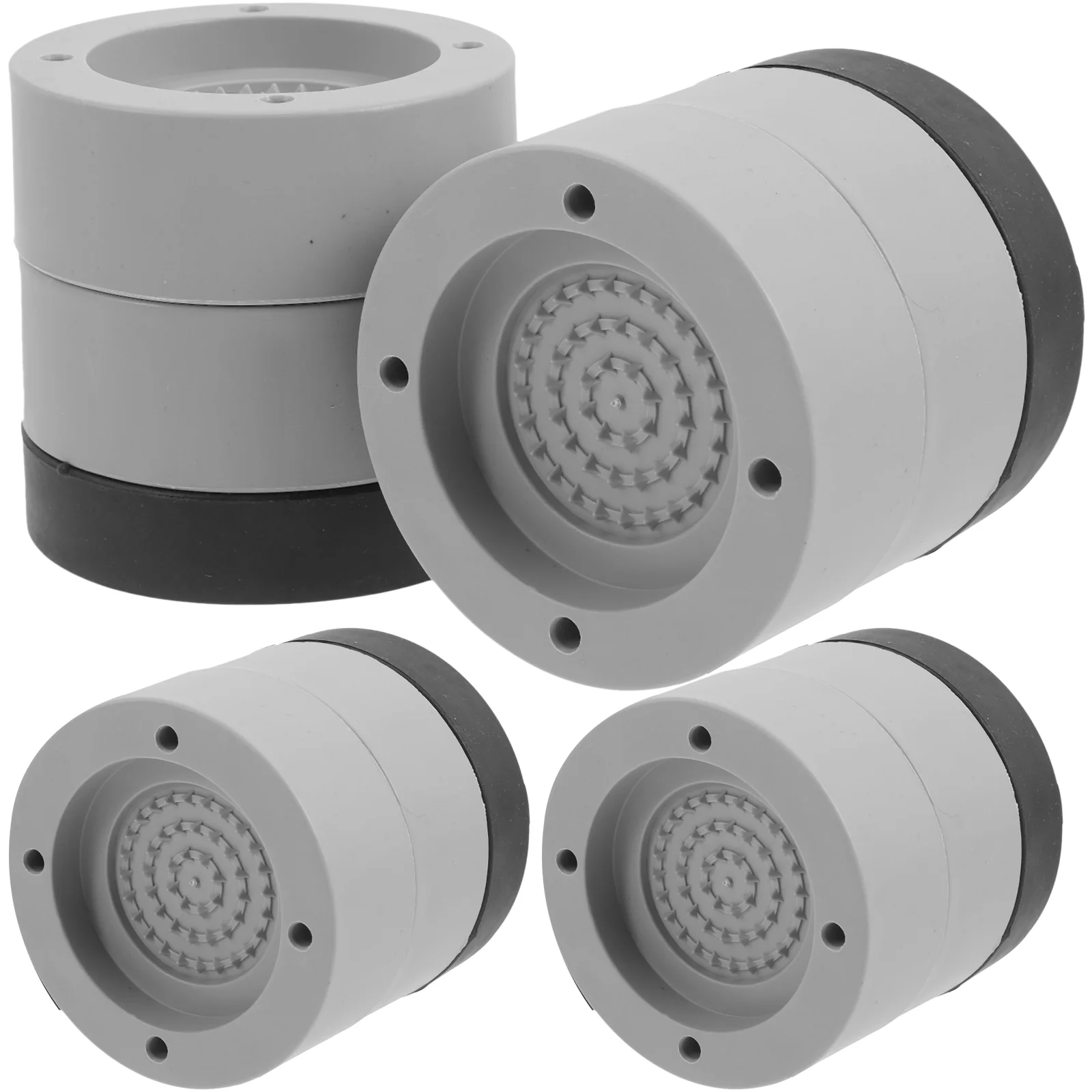 Extensores de patas de mesa para muebles, almohadillas para lavadora de cama de escritorio, elevador, pies Extra grandes, Protector de suelo, 4 Uds.