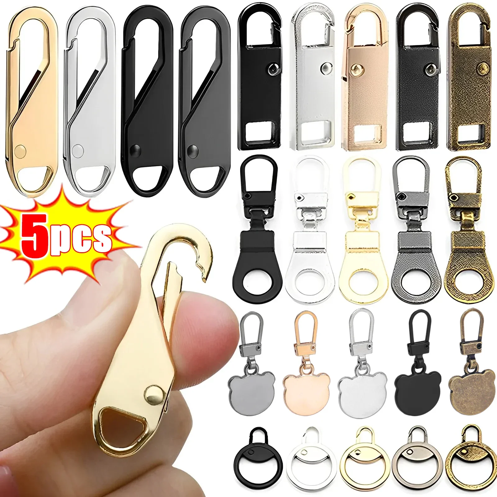 5/1Pcs Detachable Z…