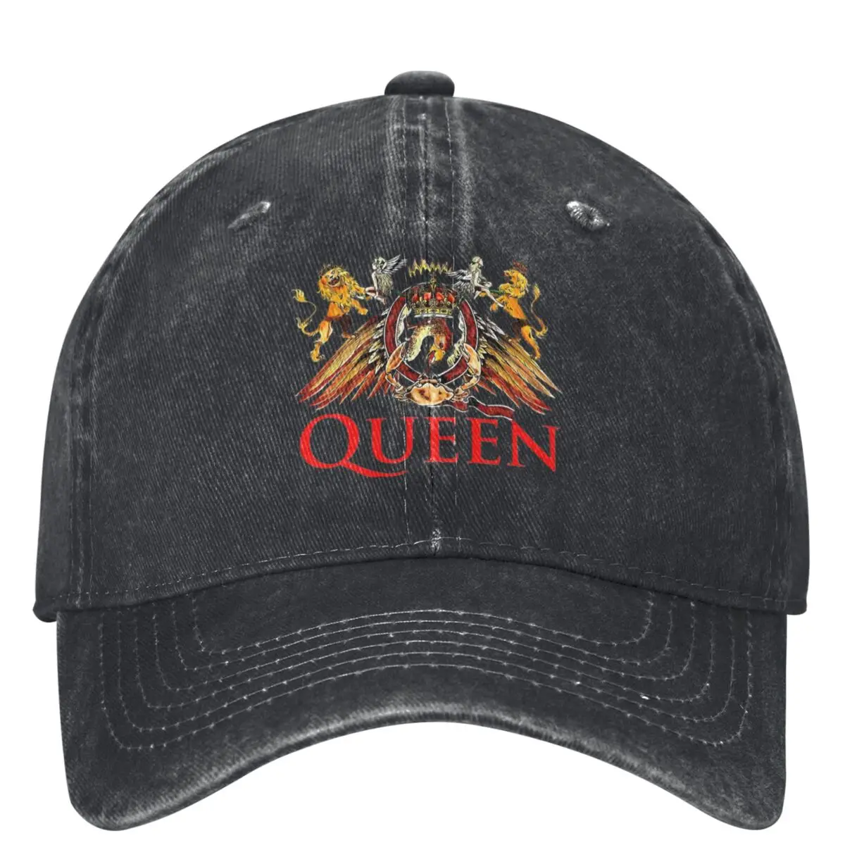 British Queen Casual Baseball Cap Spring Rock Music Band Trucker Hat Sun Visor Camping Snapback Cap Unisex-Teens Baseball Caps