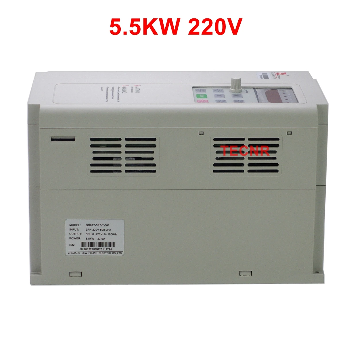 Imagem -05 - Fuling 5.5kw Vfd Vector Freqüência Inversor 220v 380v Bd600 Series para 4.5kw 5.5kw Eixo Controle de Velocidade