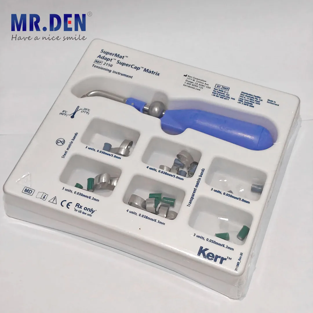 Kerr Supermat Matrices-SuperCap Posterior Dental Formation Sheet Oral Materials Kerr Ring Metal Formation Sheet Refill