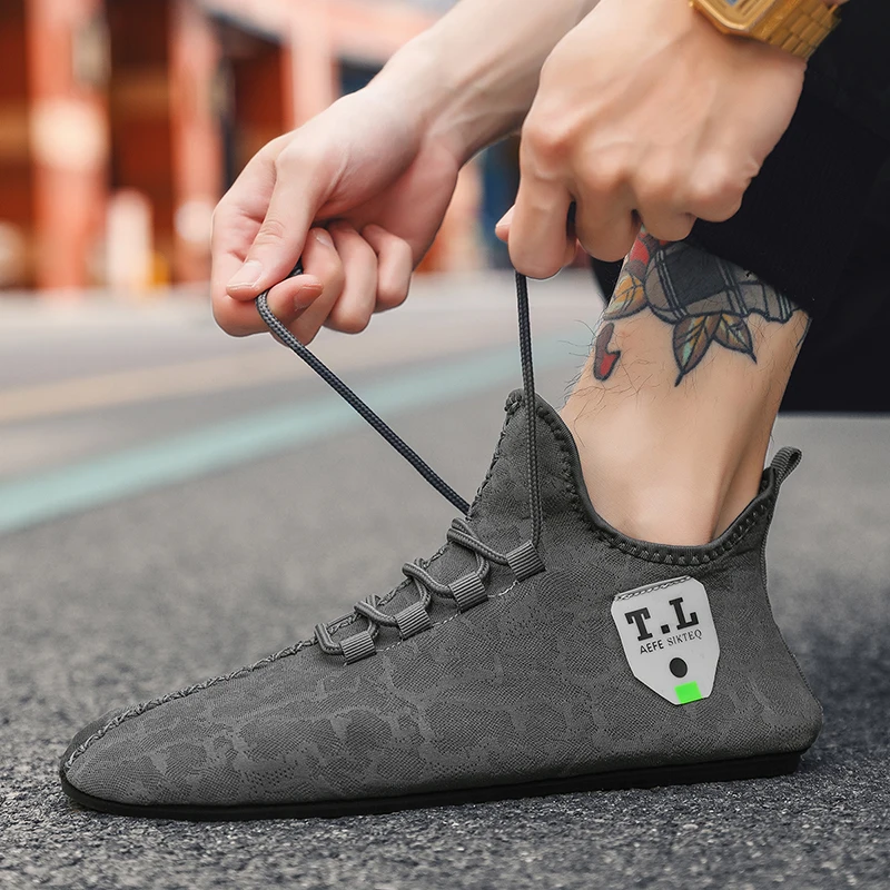 Maedef Sommer Herren schuhe Mesh weiche bequeme hochwertige Wohnungen Walking Man Schuhe Outdoor atmungsaktive Anti-Rutsch-Freizeit schuhe – Detail 31