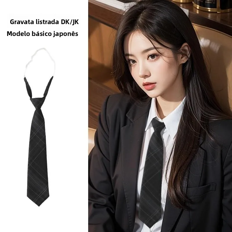 black-women's-no-tie-college-style-shirt-decorative-bow-tie-fashionable-formal-small-jk-bow-tie-trendy-accessory