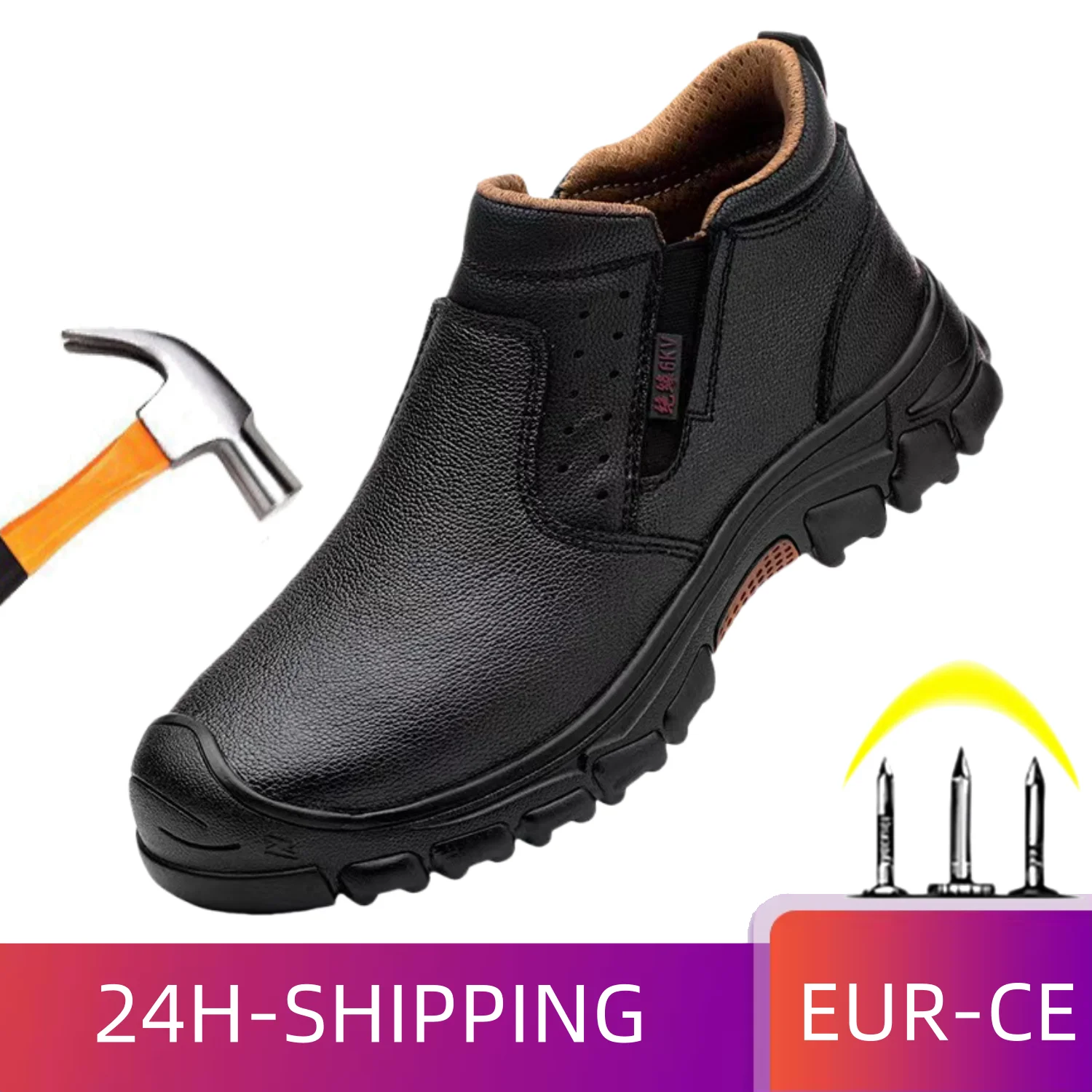 Sneakers da lavoro scarpe con punta in acciaio Comfort scarpe antinfortunistiche da uomo scarpe da lavoro antiforatura stivali moda indistruttibile