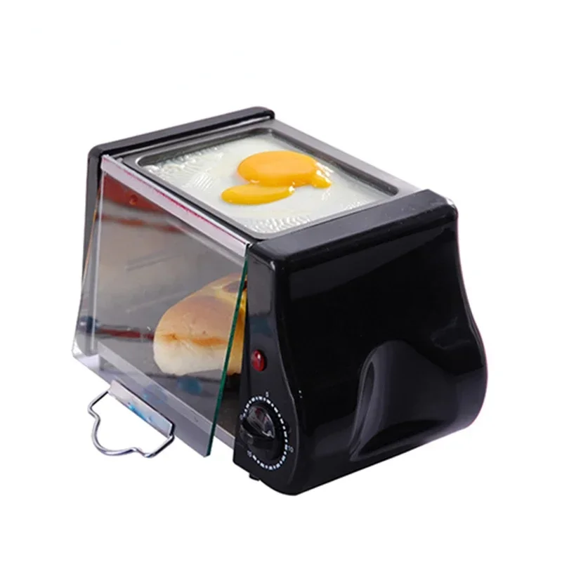 110V/220V Mini Electric Oven Roast Grill Toaster Cake Bread Maker Steak Fried Eggs Omelette Frying Pan Timer Breakfast Machine