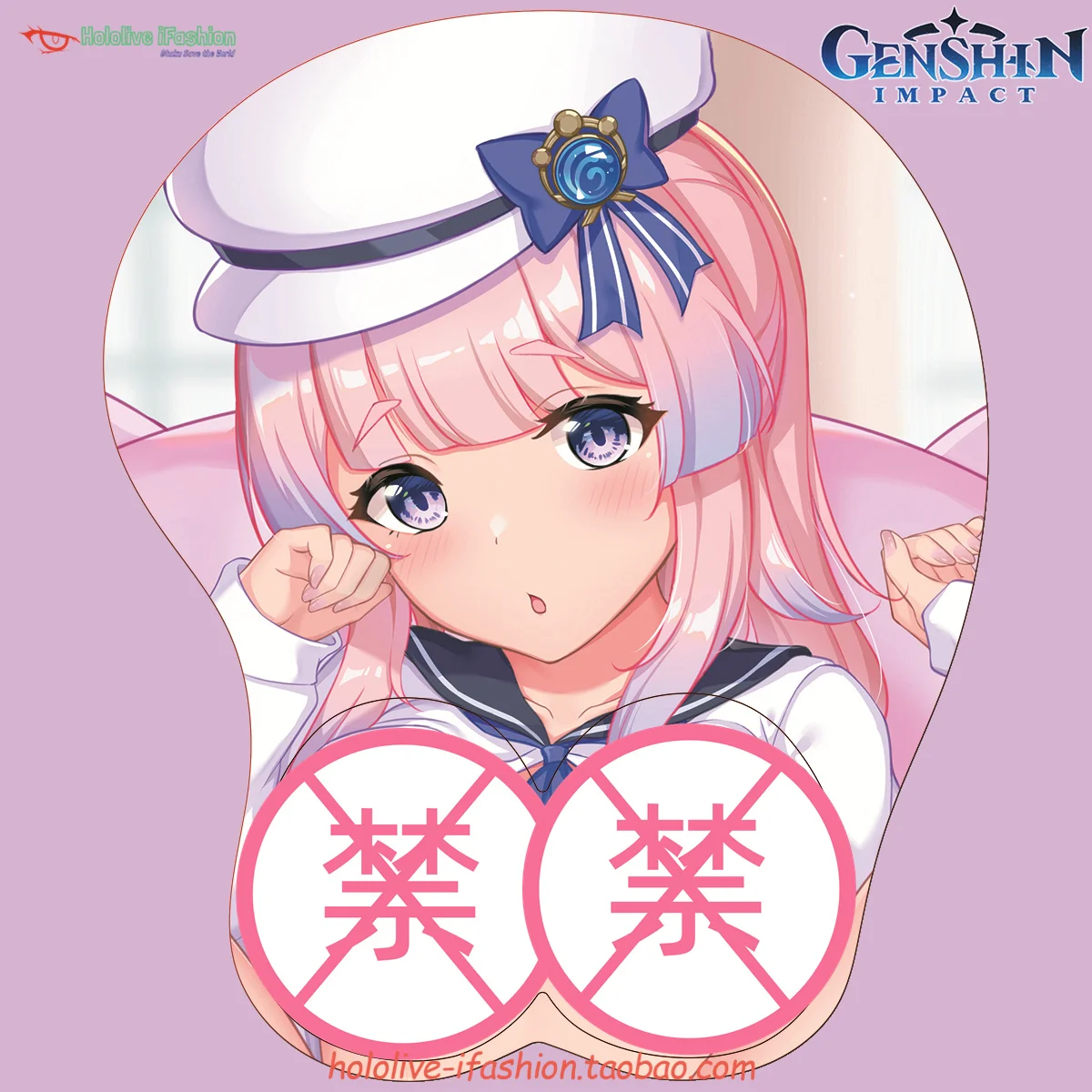 

Kokomi Sexy 3D Mousepad Genshin Impact Game Hand Wrist Rest Mouse Pad Mousepad Silicone Breast Oppai Soft Mouse Mat Otaku Gift