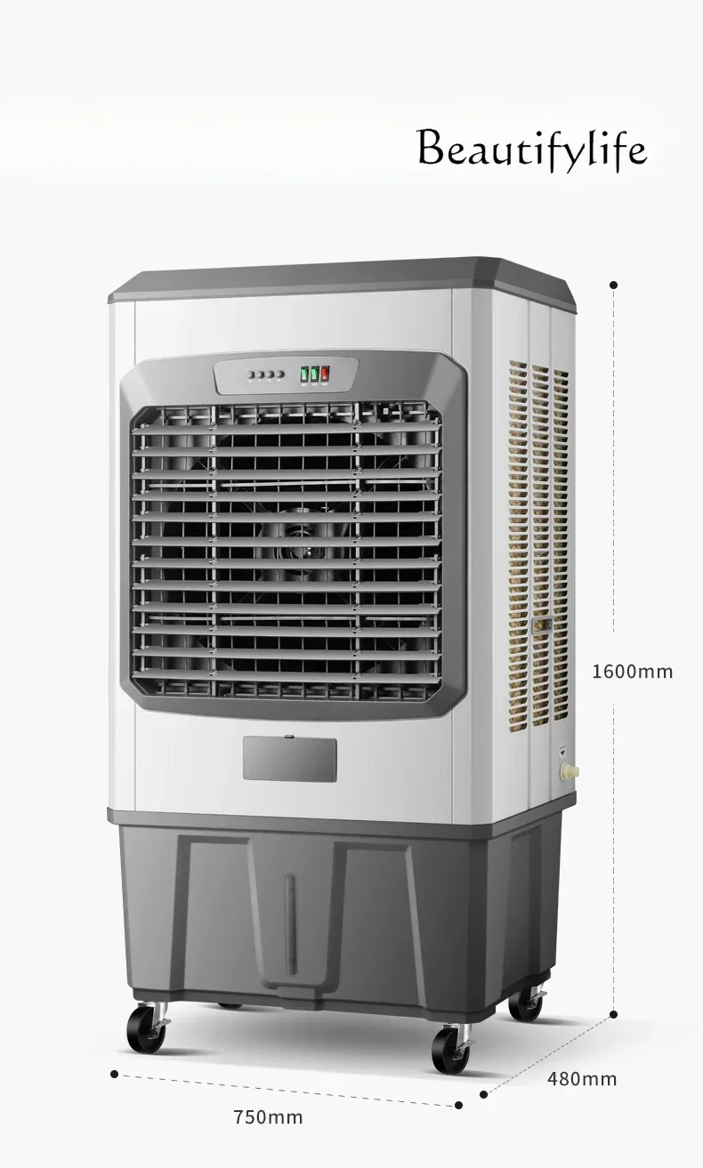 Large industrial chiller with water cooling evaporative chiller