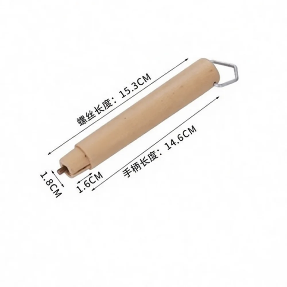 Premium Wooden Handle For Japanese Saucepan Replacement Grip Anti Scald Stainless Steel Pot Part For Home Cooking Kitchenware