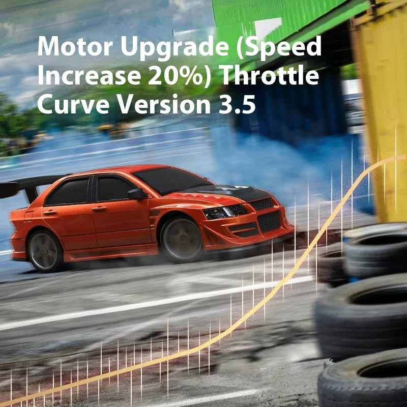 توربو سباق 1/76 سيارة كهربائية صغيرة تعمل بالتحكم عن بعد C76-Le سيارات لعبة سيارة رياضية لعبة نموذج هدية عيد ميلاد للأطفال #3