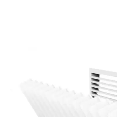 Ceiling Vent Deflector Adjustable 31 to 47 Inches with 270 Degree Rotation and Integrated Filter Cotton for Dust for capture