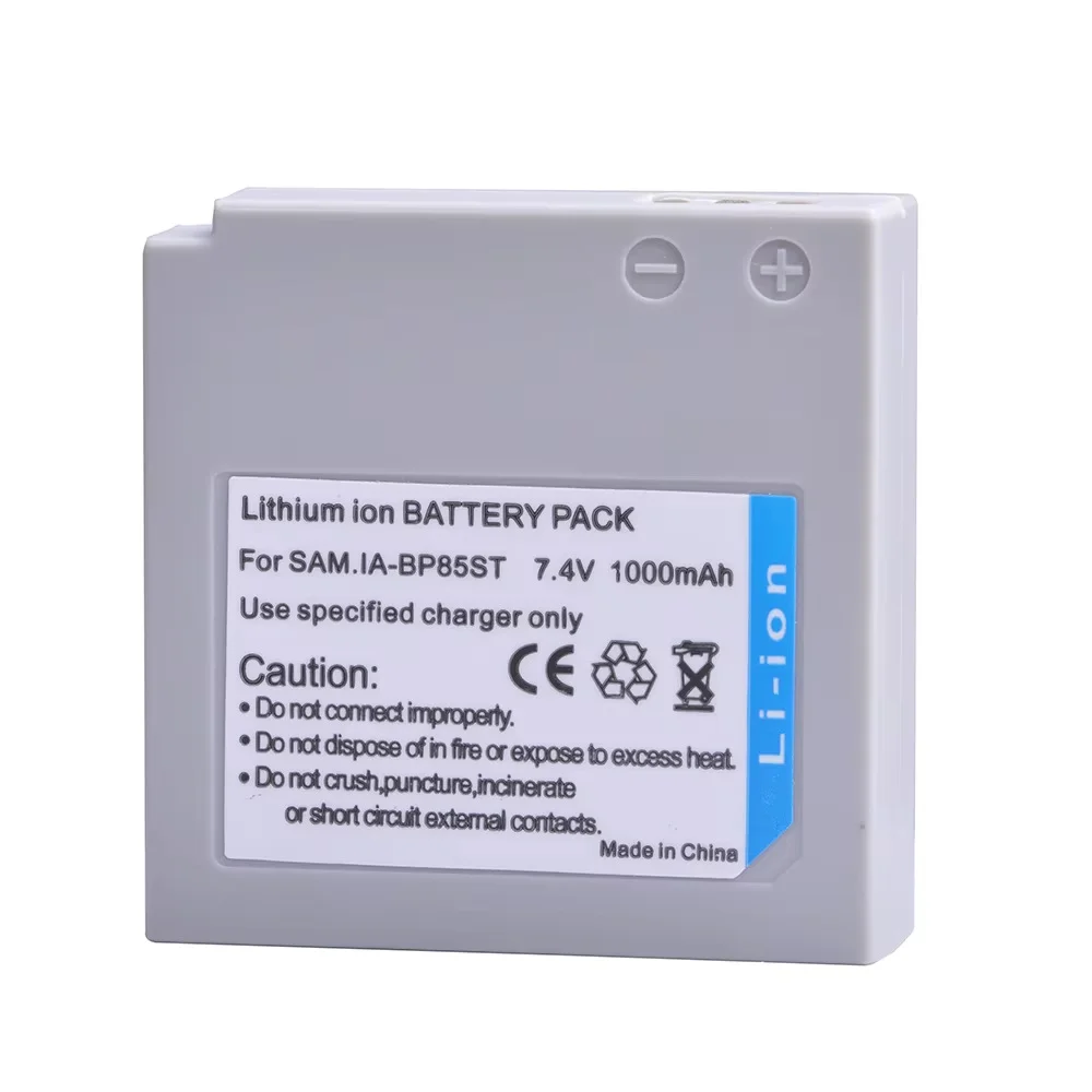 7.4V 1000mAH IA-BP85ST IA BP85ST BP85ST Camera Battery for Samsung SC-HMX10 SC-HMX10A SC-HMX10C SC-HMX10P SC-HMX20 SC-HMX20C