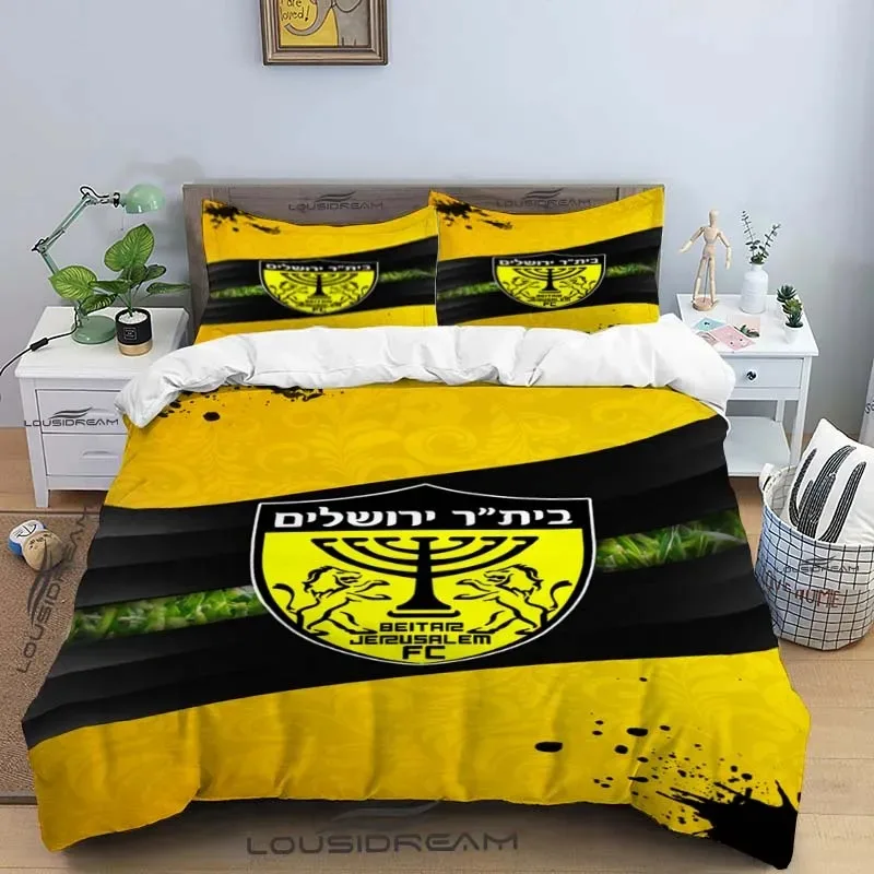 

Beitar Jerusalem Fc All Season Twin Bedding Set 3 Piece Comforter Set Bed Duvet Cover Double King Comforter Cover Home Textile