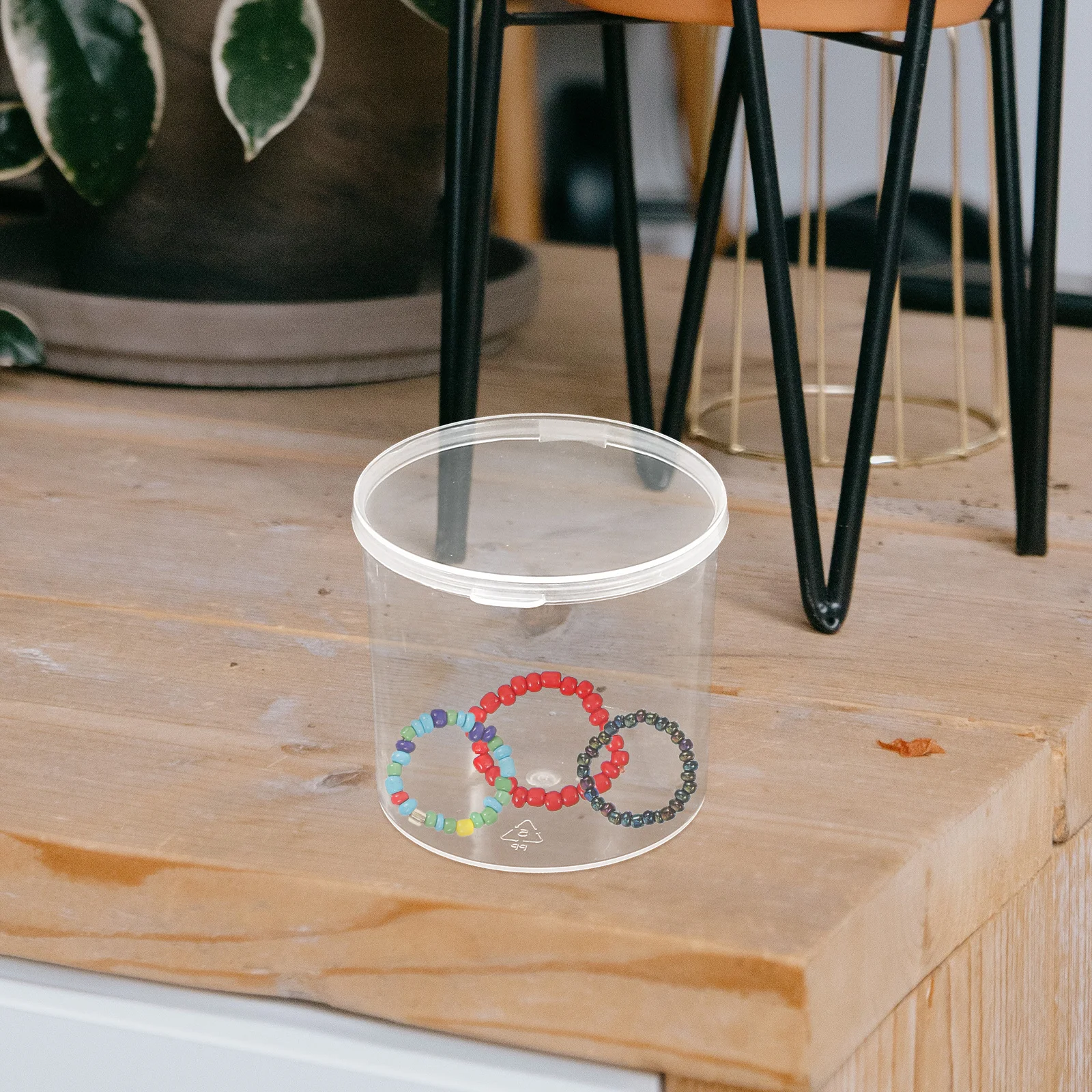 

24pcs Round Plastic Boxes 10 Styles Packaging Containers Transparent ganizer Cases for Craft Storage Mini Containers Jewelry