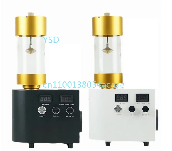 

300g manual pure hot air coffee bean roaster, 150g capacity, electrically heated.