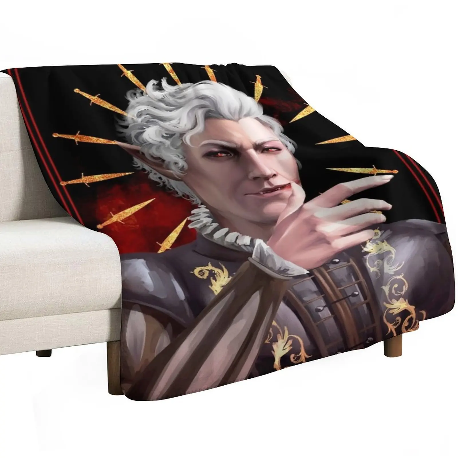 Astarion Throw Blanket christmas decoration anime Sleeping Bag Sofas Soft Plush Plaid Travel Blankets