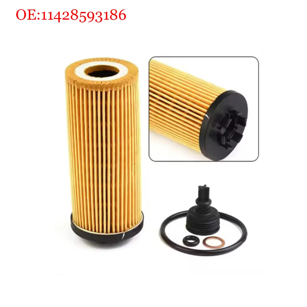 

For BMW F40 F44 F45 F46 F48 X1 F39 X2 MINI Cooper F55 F56 CLUBMAN F54 F57 COUNTRYMAN F60 OX1238D 11428593186 Oil Filter Auto Kit