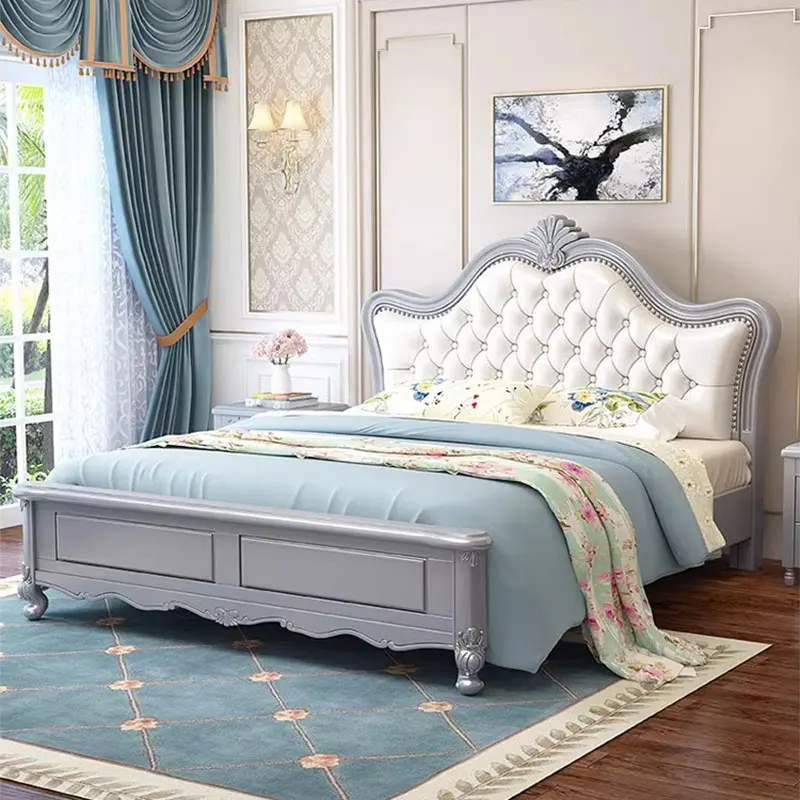 

Headboard Frame Double Bed Pretty Unique Queen Living Room Double Bed Princess Modern Cama Matrimonial Bedroom Furniture