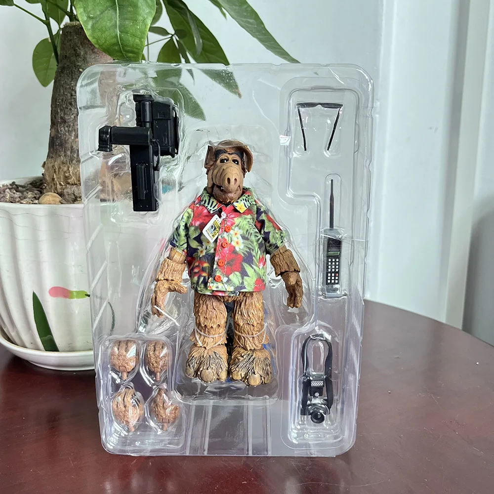 NECA Alien Life شكل ALF شخصية أكشن كونية قصوى ، ألعاب نموذجية حصرية ، دمية متحركة مشتركة ، هدية للأطفال ، NECA ، our