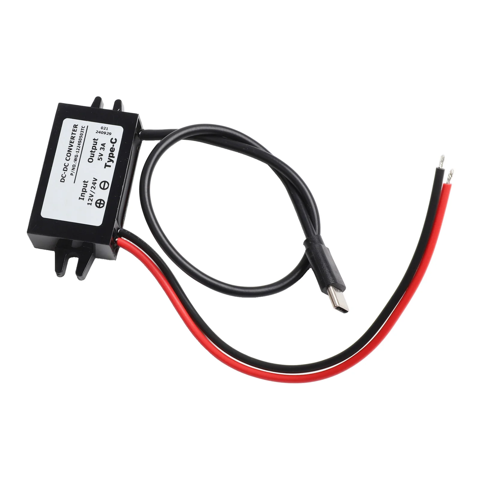 

12V 24V Converter DC-DC Converter Car Electronic Charging Reverse Polarity Protection Waterproof IP68 For Mobile Phones