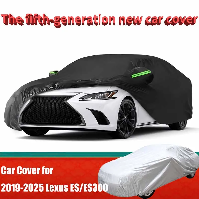 

Waterproof Car Covers Custom Fit for 2019-2025 Lexus ES/ES300 All Weather for Automobiles Rain Snow Sun Protector Indoor Outdoor