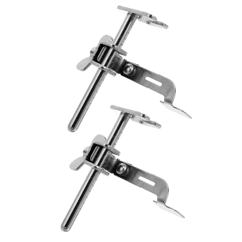 2pcs Sewing Machine Seam Guide Metal Edge Guide For Accurate Straight Curved Stitching Quick Installation Sewing Tool Accessory