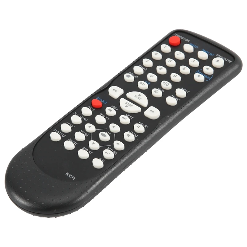 NB672 NB672UD Replace Remote for DVD VCR Combo Player DV225MG9 A DV225MG9C DV225MG9B DV226MG9 DV225MG9F7