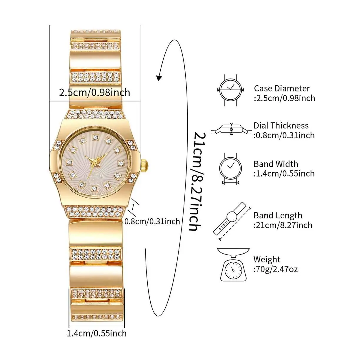 ساعات نسائية فاخرة من حجر الراين موضة صغيرة الطلب كوارتز ساعة حزام فولاذي ساعات المعصم للفتيات ساعة Reloj Mujer