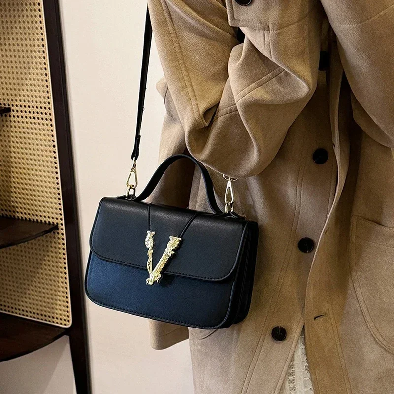  حقيبة كتف مربعة جديدة لعام 2025، محفظة كروس بمقبض علوي متعدد الاتجاهات للنساء، حقائب يد كاجوال أنيقة ليلاً ونهارًا للنساء #1