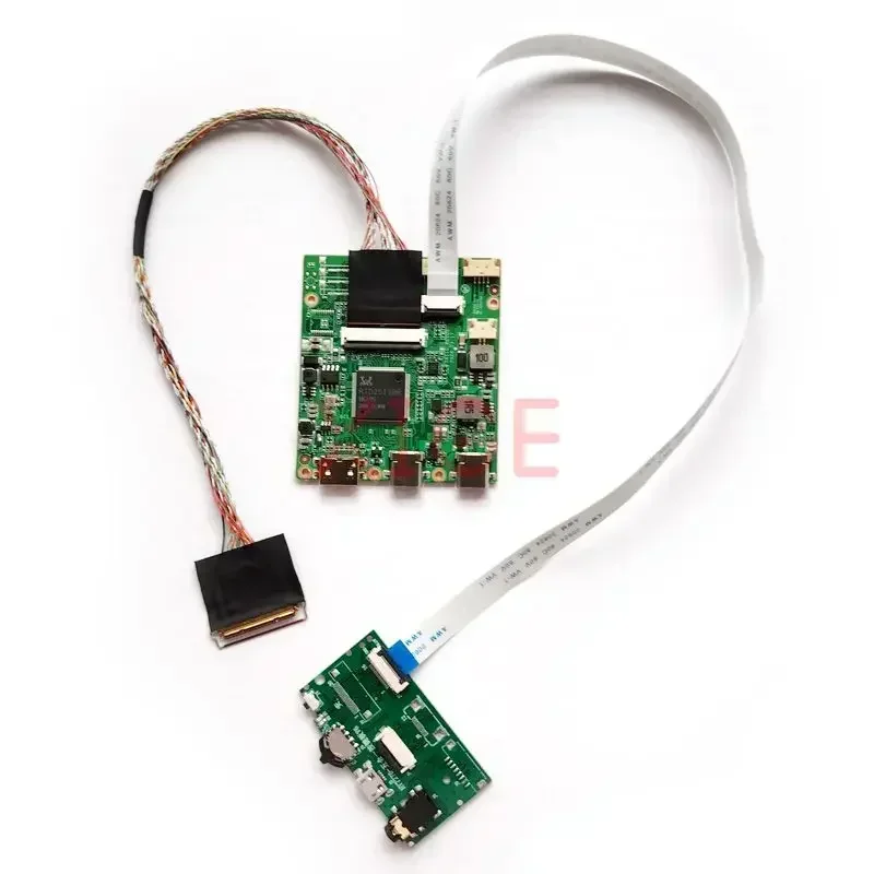 Imagem -03 - Diy Controlador Driver Board Kit para Laptop Mini-hdmi Usb-c Matrix Lvds 40 Pin Tipo-c Ltn156at35-h01 P01 T01 W01 1366x768 156