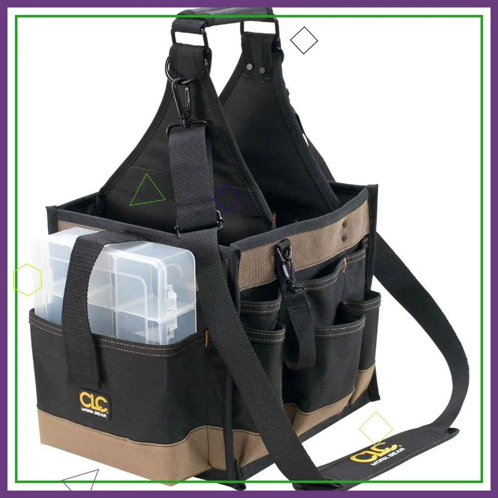 

Большой держатель для электроинструментов и обслуживания, черный - прочный органайзер для профессионалов