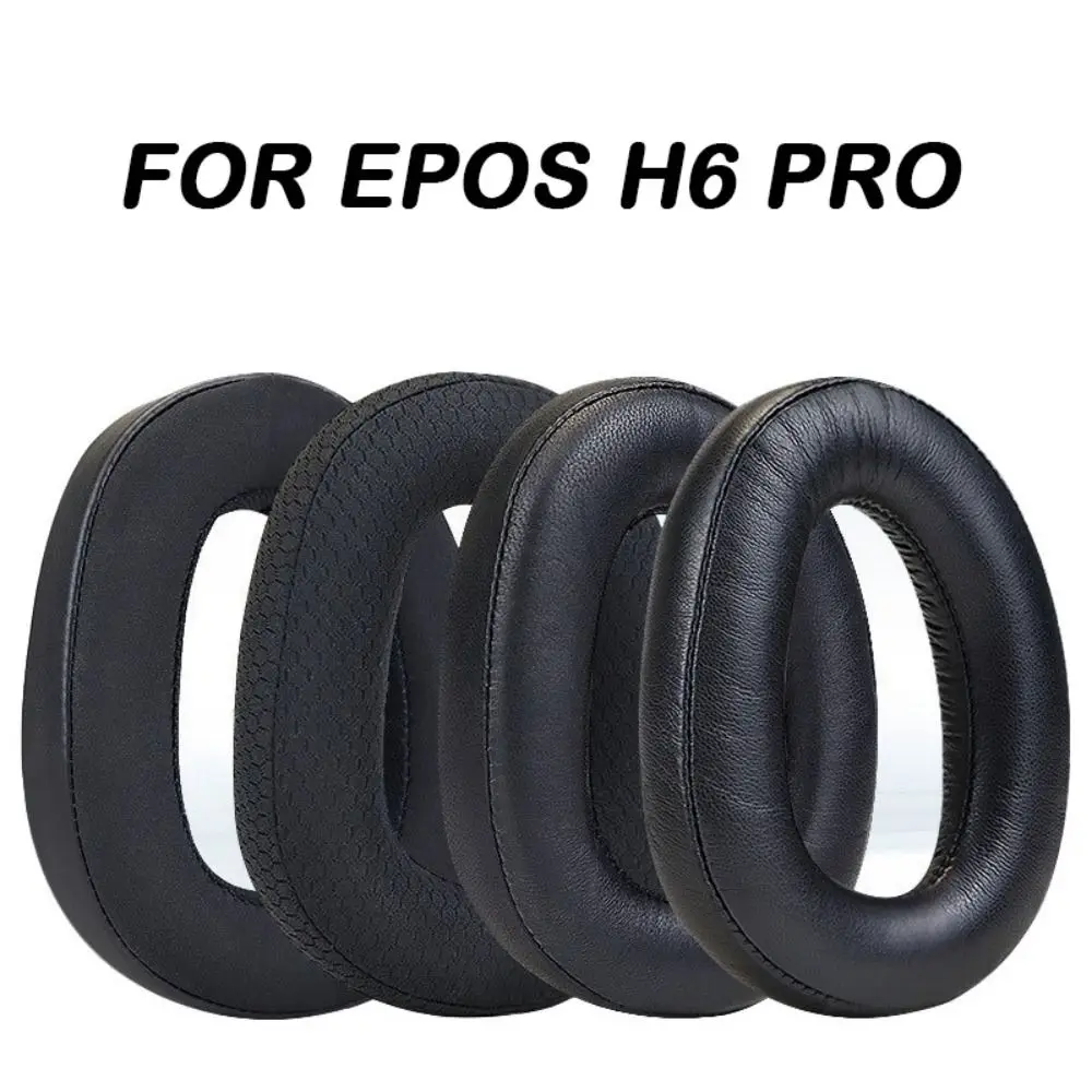 1Pair Soft Sponge Foam Ear Pads Earpads Headset Replacement Ear Cushion Earmuff Accessories Headset Earmuff for EPOS H6 Pro