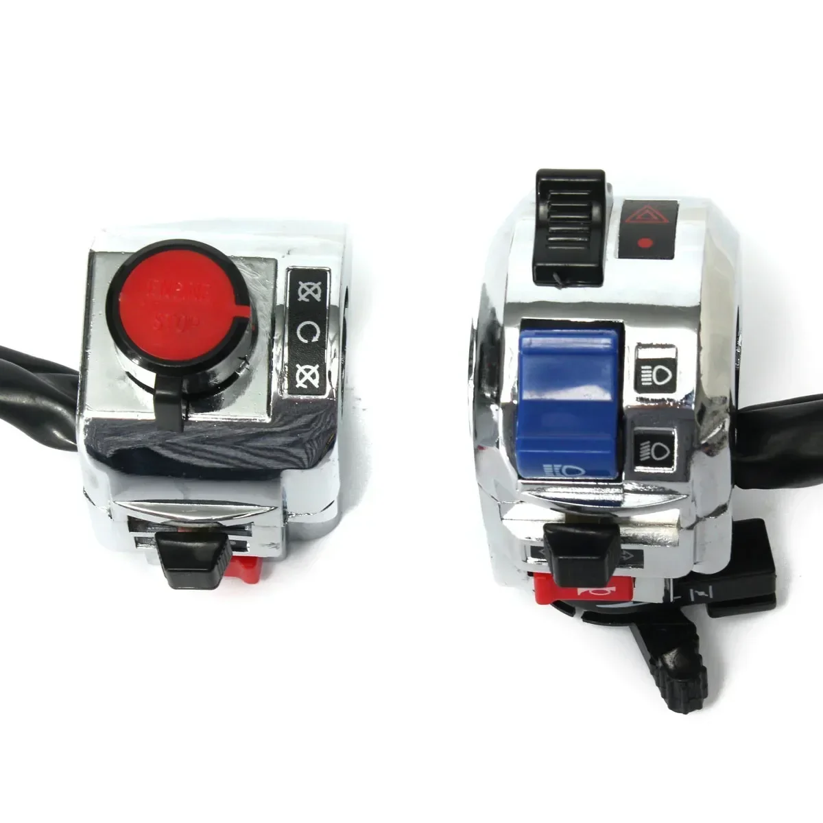 2pcs 12V Universal 22mm 7/8