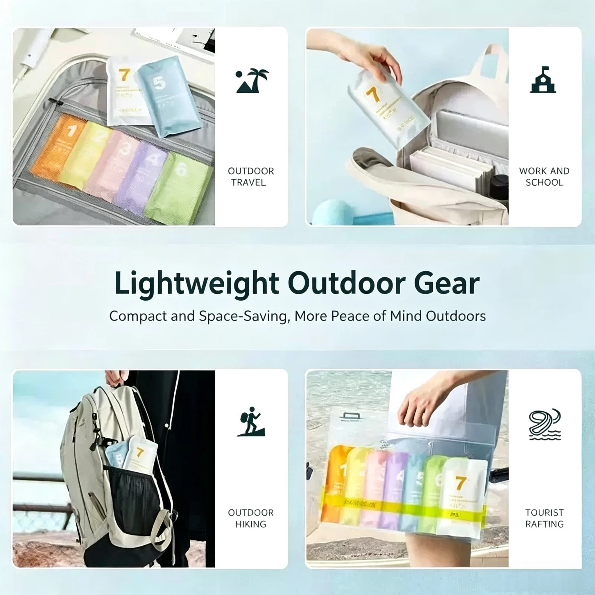 Disposable Card Raincoat Portable Compressed Emergency Rain Poncho Waterproof Hooded Raincoat For Travel Hiking Camping Outdoor view 6