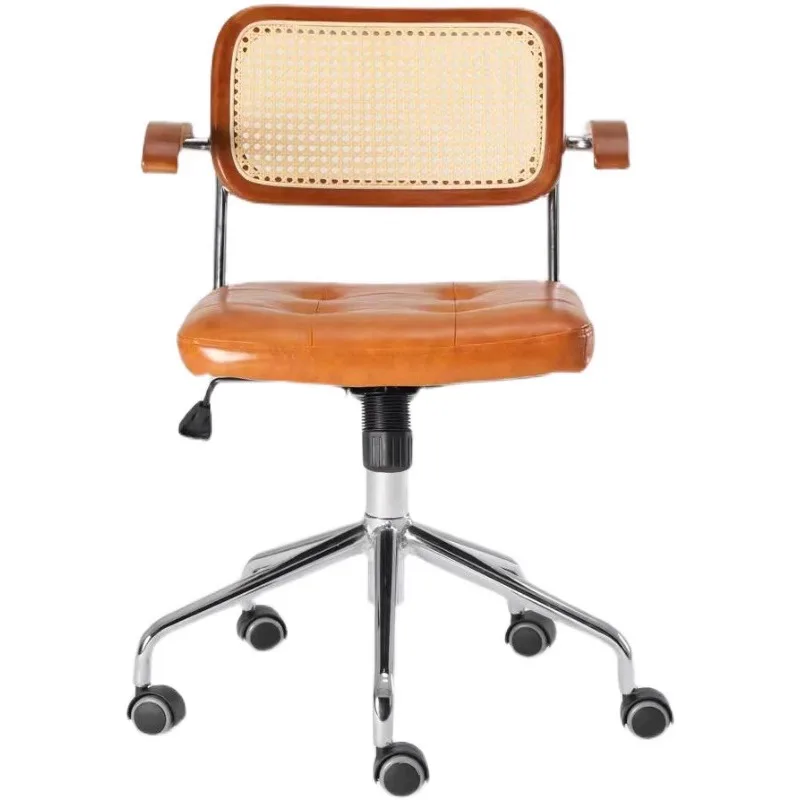 

Study computer chair, retro office chair, household desk swivel chair, ergonomics