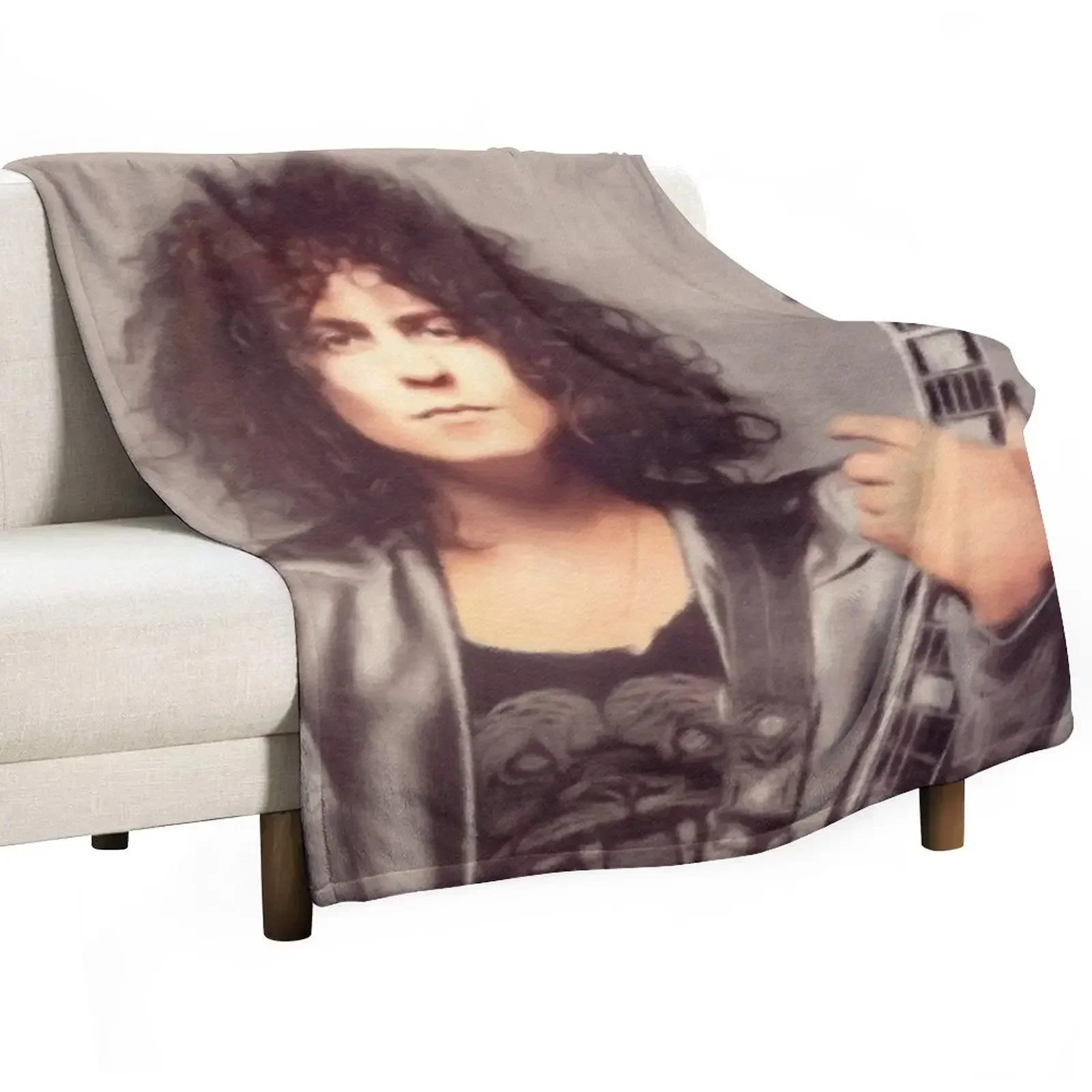 

Marc Bolan, Music Legend Throw Blanket Sleeping Bag Bed covers Blankets