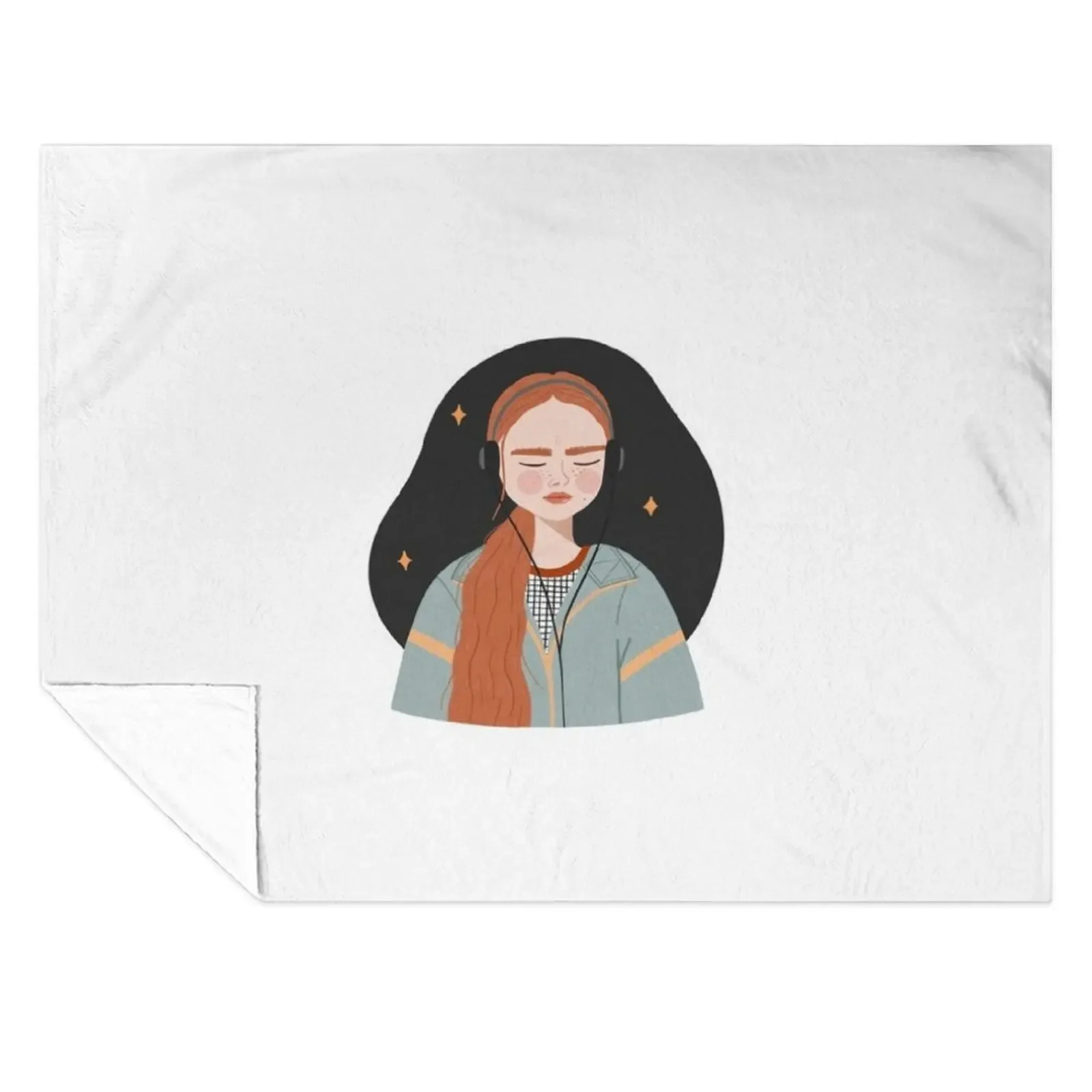 

Running Up That Hill I Max Throw Blanket Retros Cute Quilt for babies Blankets